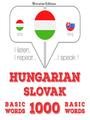 cover image of Magyar--szlovák